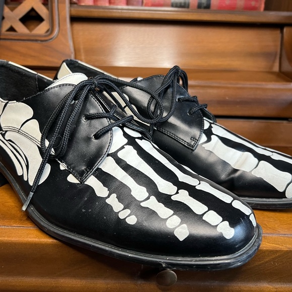 Mens Funtasma Glow in the Dark X-Ray Skeleton Shoes Sz 10.5 main image 9